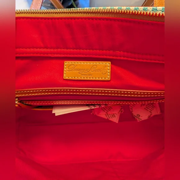 Dooney and Bourke Sena Shopper Tote in SEA FOAM - NWT - Picture 9 of 12